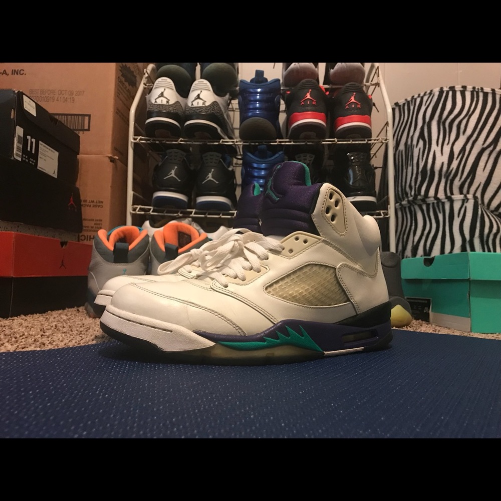 Jordan Grape 5s